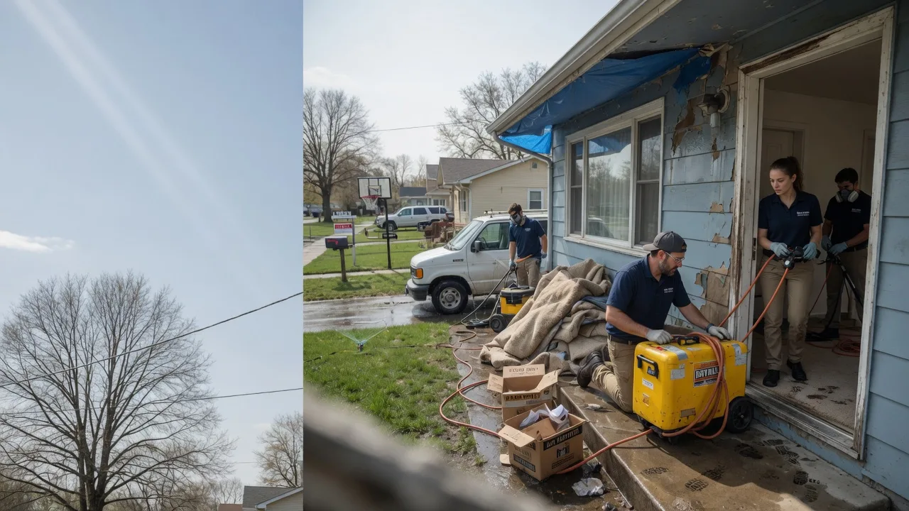 Basement Flood Cleanup in Siloam Springs, AR near me